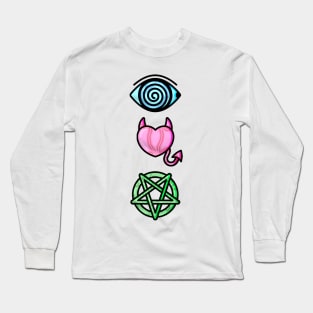 i heart satan Long Sleeve T-Shirt